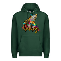 Sports Green baby bear Premium Hoodie - RanaPortraitStore