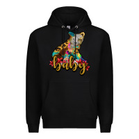 Black baby bear Premium Hoodie - RanaPortraitStore