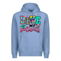 Colony Blue love my patients nurse Premium Hoodie - RanaPortraitStore