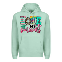 Seafoam love my patients nurse Premium Hoodie - RanaPortraitStore