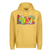 Antique Gold love nurse summer Premium Hoodie - RanaPortraitStore