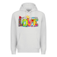 Dove Grey love nurse summer Premium Hoodie - RanaPortraitStore