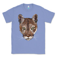 Colony Blue florida panther  face Classic Tee - BarkalooDesign