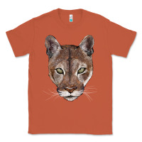 Copper florida panther  face Classic Tee - BarkalooDesign
