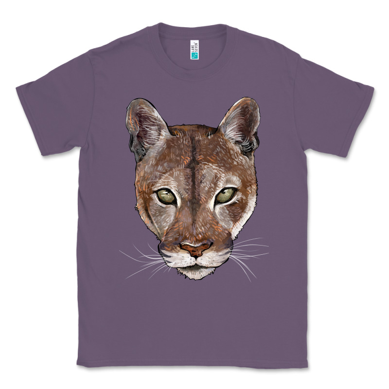 Florida Panther  Face Classic Tee by BarkalooDesign | Teevron