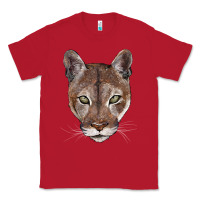 Red florida panther  face Classic Tee - BarkalooDesign