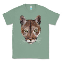 Sage florida panther  face Classic Tee - BarkalooDesign