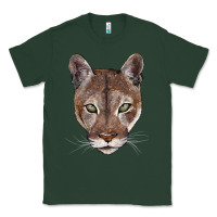 Sports Green florida panther  face Classic Tee - BarkalooDesign