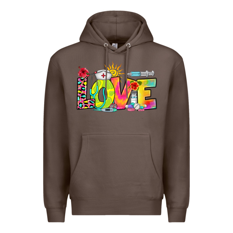 Love Nurse Summer Premium Hoodie by RanaPortraitStore | Teevron