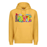 Mustard love nurse summer Premium Hoodie - RanaPortraitStore