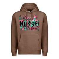 Chestnut coffee nurse repeat Premium Hoodie - RanaPortraitStore