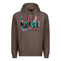 Coffee coffee nurse repeat Premium Hoodie - RanaPortraitStore