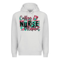 Dove Grey coffee nurse repeat Premium Hoodie - RanaPortraitStore