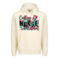 Sandshell coffee nurse repeat Premium Hoodie - RanaPortraitStore