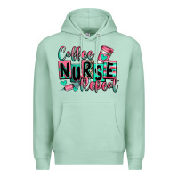 Seafoam coffee nurse repeat Premium Hoodie - RanaPortraitStore