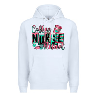 White coffee nurse repeat Premium Hoodie - RanaPortraitStore