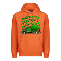 Carrot happy st. patricks day shamrock farm truck Premium Hoodie - RanaPortraitStore