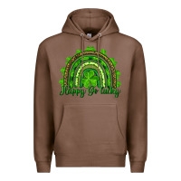 Chestnut st. patricks day happy go lucky Premium Hoodie - RanaPortraitStore