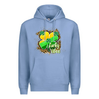 Colony Blue lucky vibes Premium Hoodie - RanaPortraitStore
