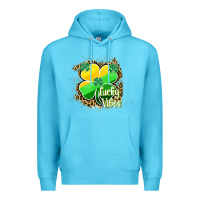 Ocean Blue lucky vibes Premium Hoodie - RanaPortraitStore