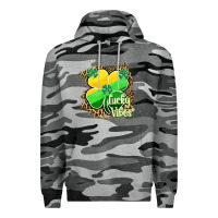 Slate Camo lucky vibes Premium Hoodie - RanaPortraitStore