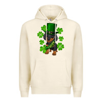 Tofu st. patricks day lucky dachshund puppy Premium Hoodie - RanaPortraitStore