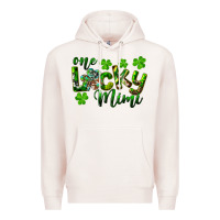 Pale Pink st. patricks day one lucky mimi Premium Hoodie - RanaPortraitStore