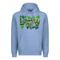 Colony Blue st. patricks day one lucky mimi Premium Hoodie - RanaPortraitStore