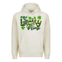 Oatmeal Heather st. patricks day one lucky mimi Premium Hoodie - RanaPortraitStore