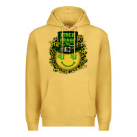 Antique Gold st. patricks day pinch proof lucky face Premium Hoodie - RanaPortraitStore