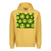 Antique Gold st. patricks day lucky face Premium Hoodie - RanaPortraitStore