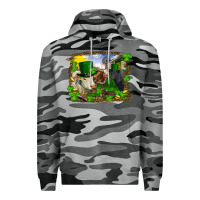 Slate Camo st patricks day cows Premium Hoodie - RanaPortraitStore