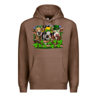 Chestnut st patricks day heifers Premium Hoodie - RanaPortraitStore