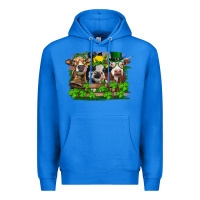 True Royal st patricks day heifers Premium Hoodie - RanaPortraitStore