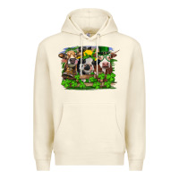 Sandshell st patricks day heifers Premium Hoodie - RanaPortraitStore
