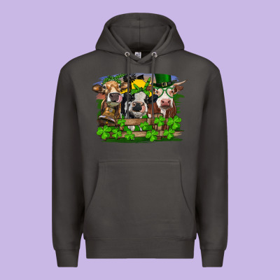 Premium Hoodie st patricks day heifers