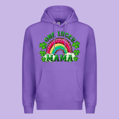Premium Hoodie st patricks day one lucky mama