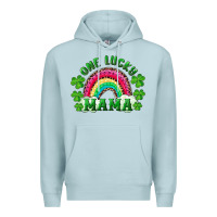 Blue Mist st patricks day one lucky mama Premium Hoodie - RanaPortraitStore
