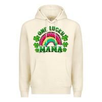 Sandshell st patricks day one lucky mama Premium Hoodie - RanaPortraitStore