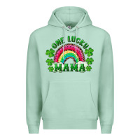 Seafoam st patricks day one lucky mama Premium Hoodie - RanaPortraitStore