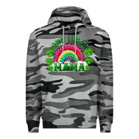 Slate Camo st patricks day one lucky mama Premium Hoodie - RanaPortraitStore