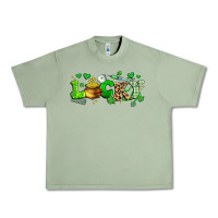 Oil Green lucky nurse Urban Heavy Tee - Artiststas