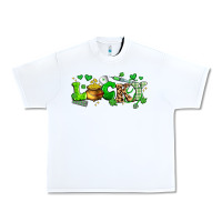 White lucky nurse Urban Heavy Tee - Artiststas