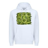 White st patricks day shamrock leopard background Premium Hoodie - RanaPortraitStore