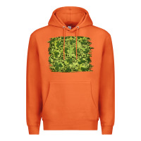 Carrot st patricks day shamrock leopard background Premium Hoodie - RanaPortraitStore