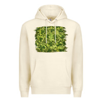 Sandshell st patricks day shamrock leopard background Premium Hoodie - RanaPortraitStore