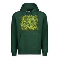 Sports Green st patricks day shamrock leopard background Premium Hoodie - RanaPortraitStore
