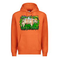 Carrot thick thighs lucky vibes charolais bull Premium Hoodie - RanaPortraitStore