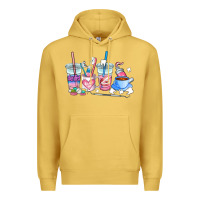 Antique Gold dentist coffee cups Premium Hoodie - AdoDesignShop