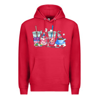 Cardinal dentist coffee cups Premium Hoodie - AdoDesignShop